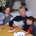 Reading birthday cards